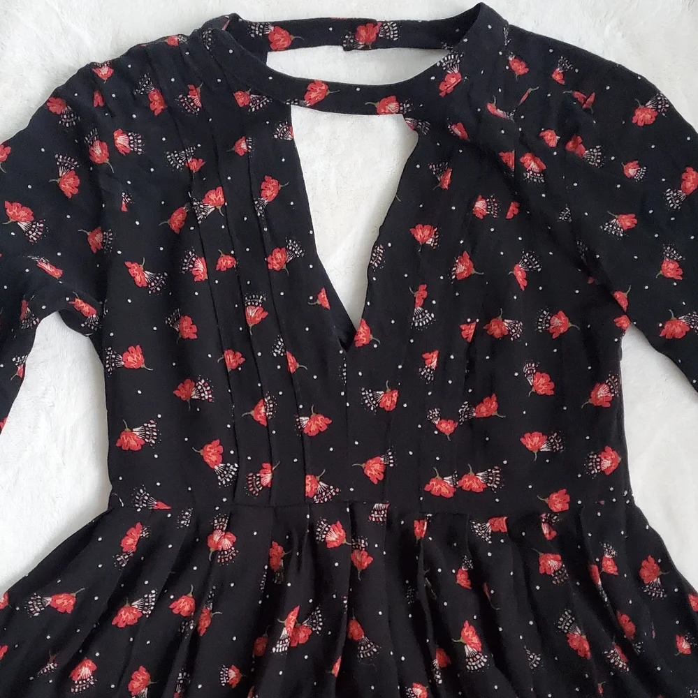 Free People Poppy Bell Sleeve Mini Dress - Picture 6 of 7